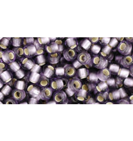 Toho 39f  8  Round  40g  Tanzanite Purple s/l Matte
