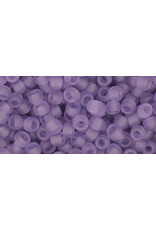 Toho 19f  8  Round  40g  Transparent Tanzanite Purple Matte