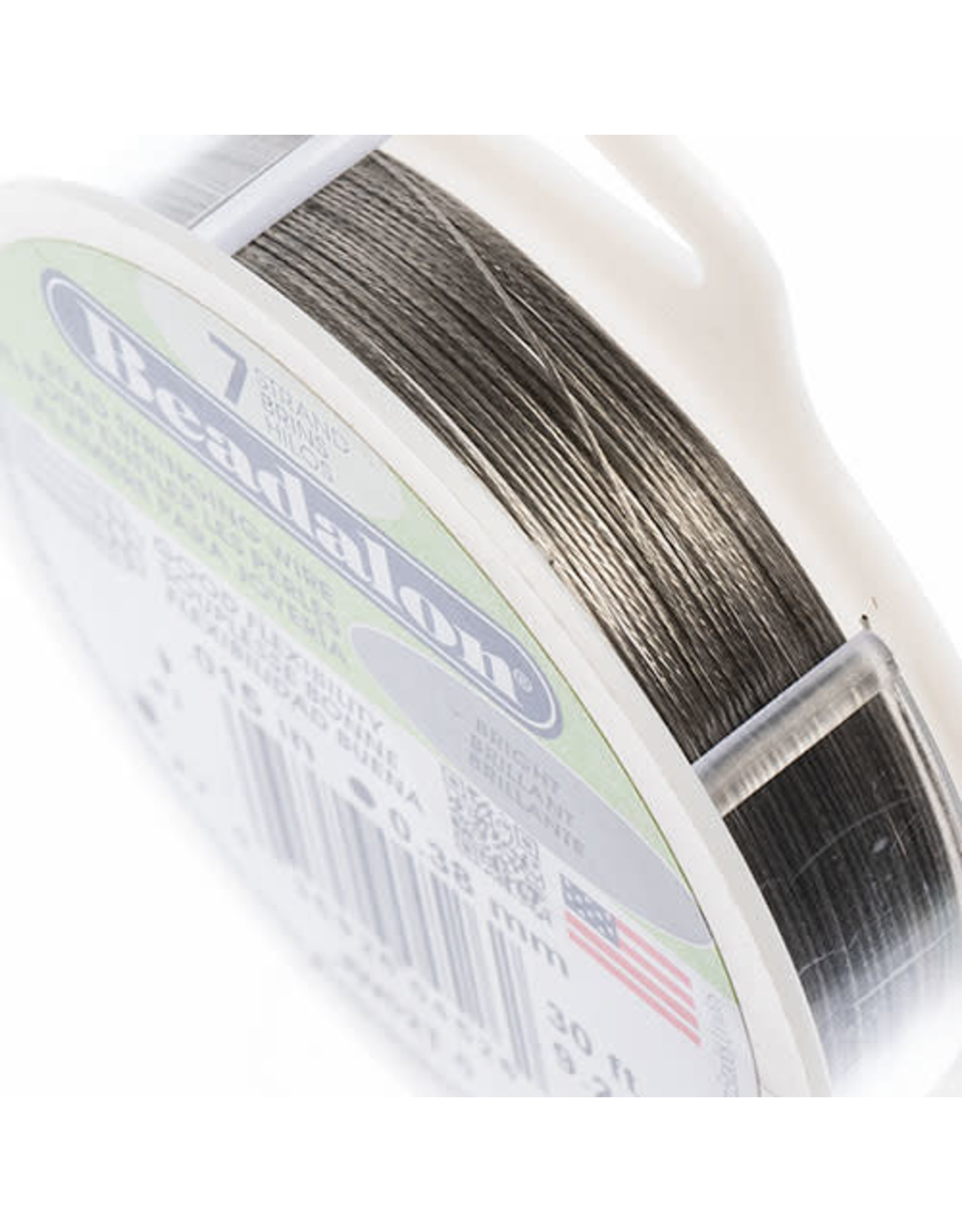 Beadalon .015  7 Strand  30 Feet Bright Silver