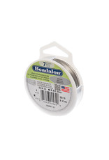 Beadalon .024  7 Strand  30 Feet Bright Silver