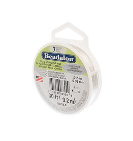 Beadalon .015  7 Strand  30 Feet  Silver