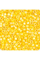 Miyuki db1562  11 Delica 3.5g  Opaque Yellow Lustre