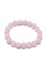 Bracelet  Rose Quartz 8mm Beads