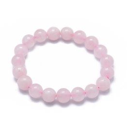 Bracelet  Rose Quartz 8mm Beads