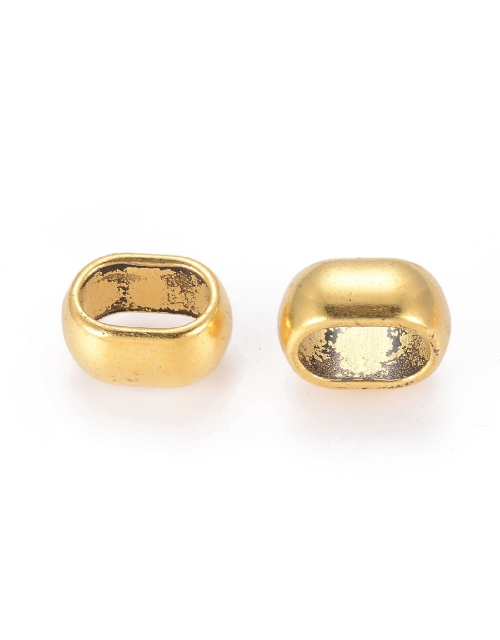 Oval Antique Gold 7x14x10mm  x10 NF