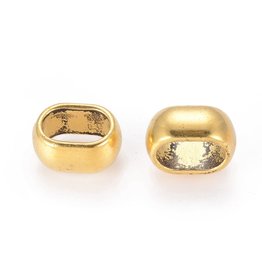 Oval Antique Gold 7x14x10mm  x10 NF
