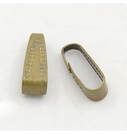 Snap Bail 11x4mm Antique Brass x100