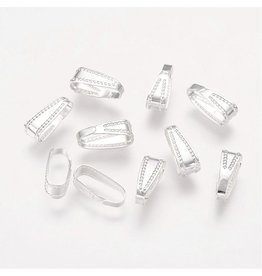 Snap Bail 11x4mm Silver  x100