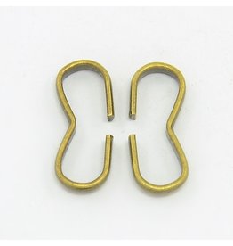 Quick Link  14x7mm Antique Brass    x50  NF