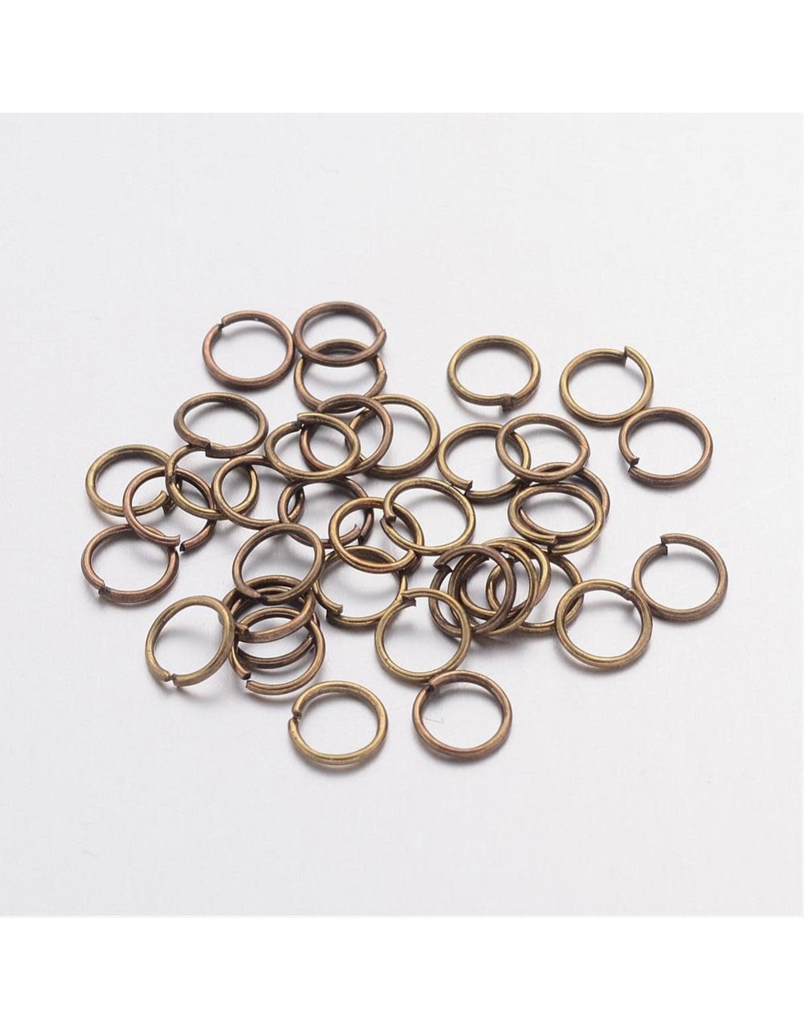 Jump Ring 6mm Antique Brass  approx 22g  x500 NF