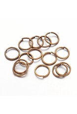 Jump Ring 7mm Antique Brass  approx 22g  x500 NF