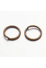 Jump Ring 8mm Antique Brass  approx 21g  x500   NF