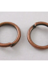 Jump Ring 6mm Antique Copper  approx 22g  x500