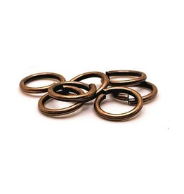 Jump Ring 8mm Antique Copper  approx 20g  x250