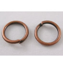 Jump Ring 5mm Antique Copper  approx 22g  x500 NF