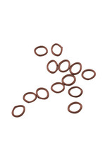Jump Ring 5x4mm Oval Antique Copper  approx 20g  x500 NF