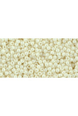 Toho 123L 11  Round 6g Opaque Pale Beige Brown Lustre