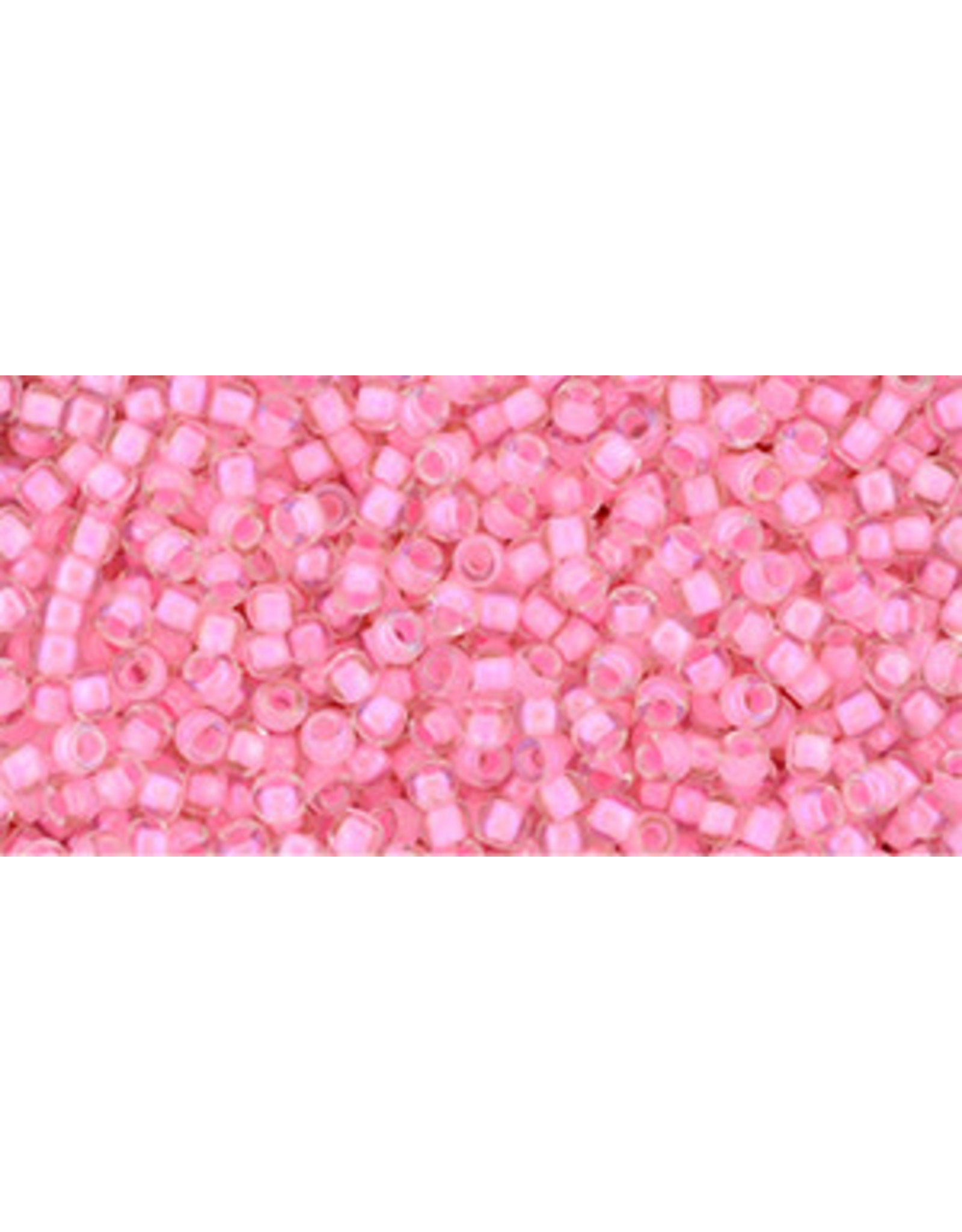 Toho 191b 11  Round 6g  Clear Hot Pink c/l