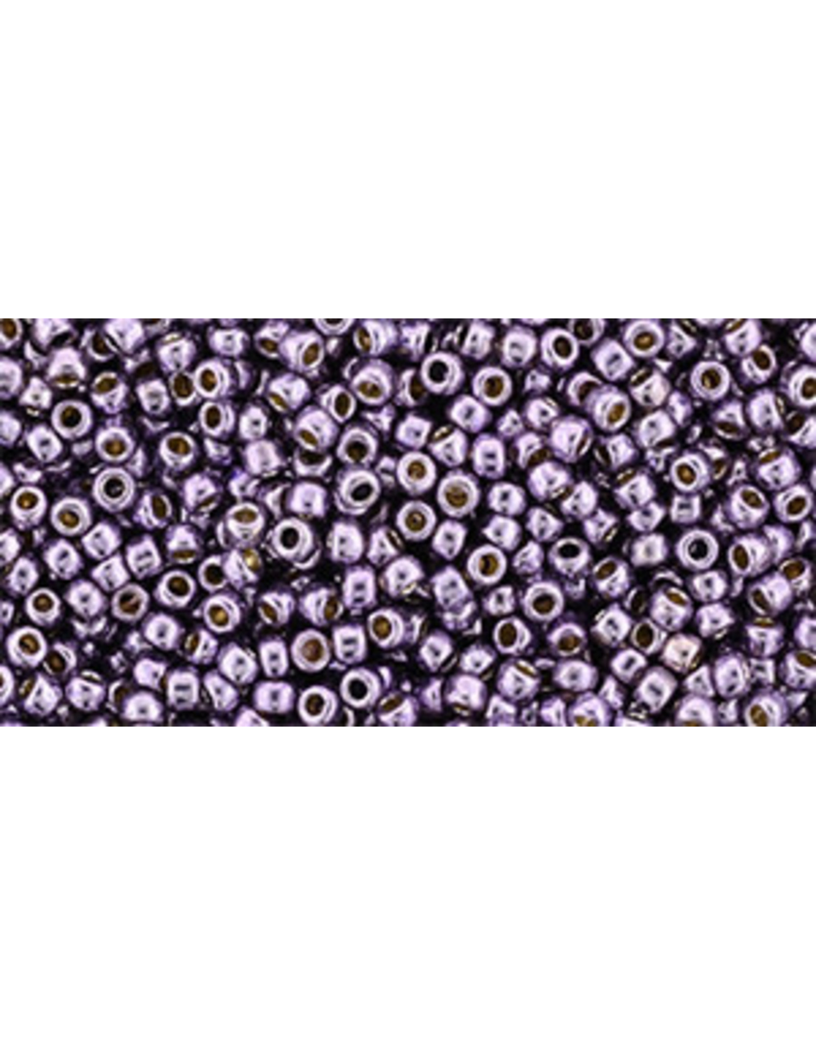 Toho pf579  11  Round 6g  Pale Lilac Metallic Matte Perma-Finish