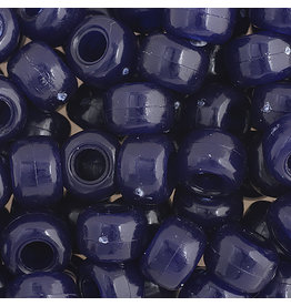 Crow Beads 9mm Opaque Navy Blue x250