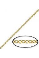 #2 Cable Chain  1.5x2mm  Gold  1 Foot NF