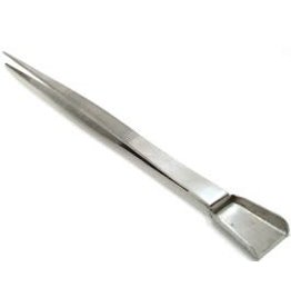 Tweezers with Scoop 18x2cm