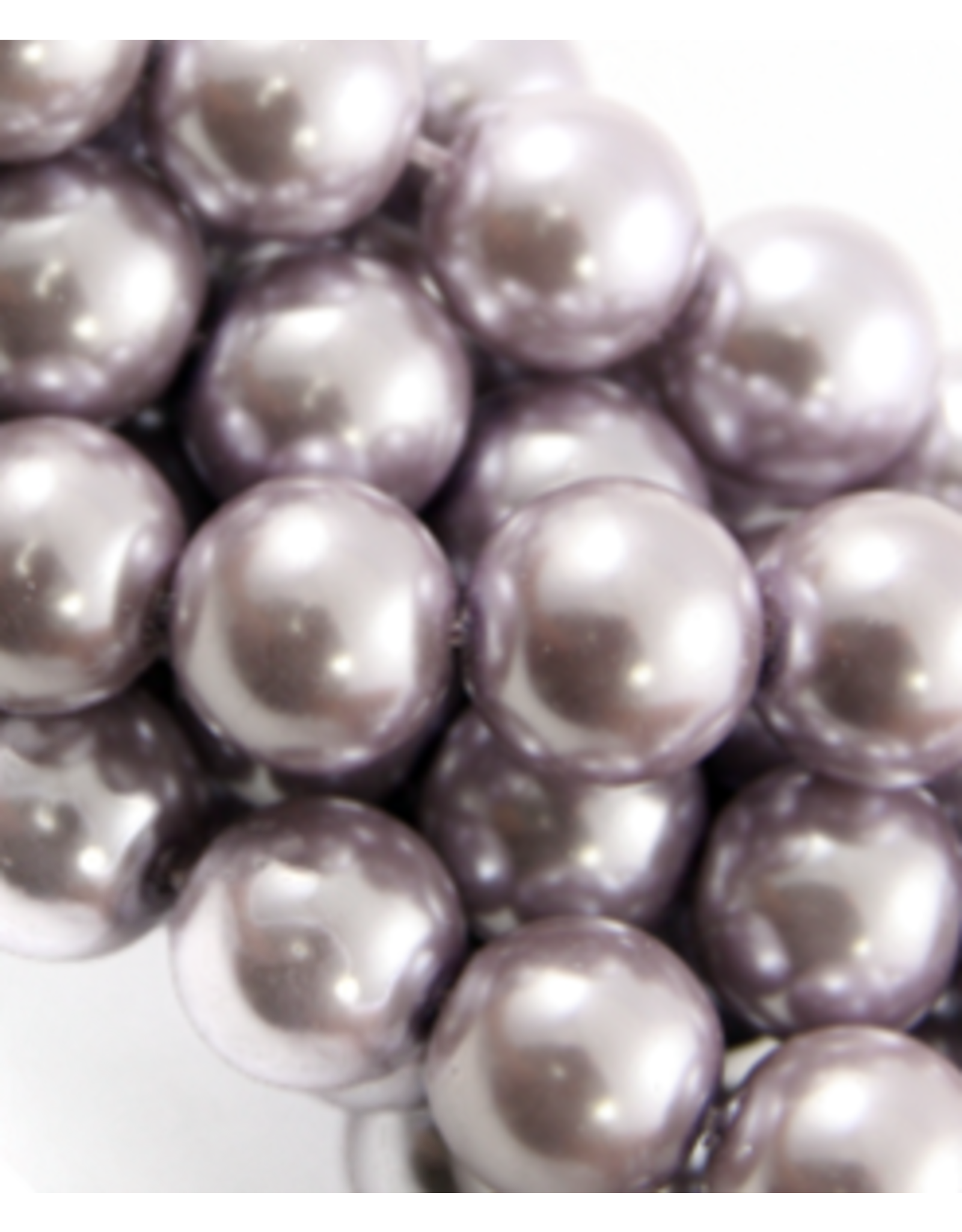 Glass Pearls Lilac  Round 4mm Strand  about x100