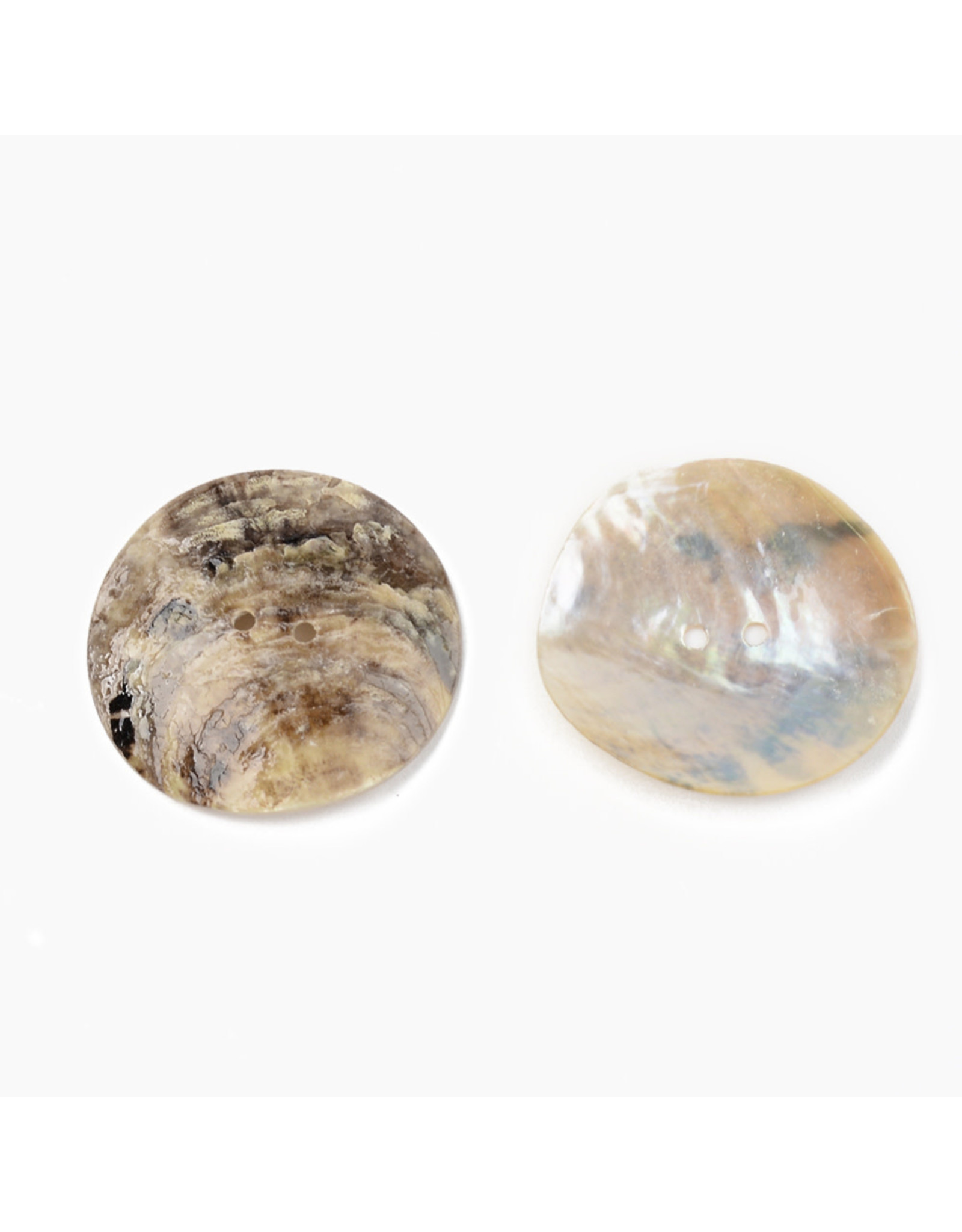 Mother of Pearl Akoya Shell Button 30mm  x12