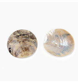 Mother of Pearl Akoya Shell Button 30mm  x12