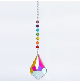 Suncatcher Crystal 50mm  37cm Long   x1