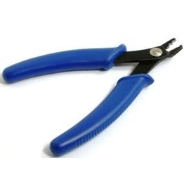 5" Crimp Tool Blue Handle