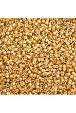 Miyuki db31 11 Delica 3.5g  24k Gold Plated Metallic