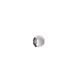 Crimp Bead 2.5mm Smooth Platinum  NF x100