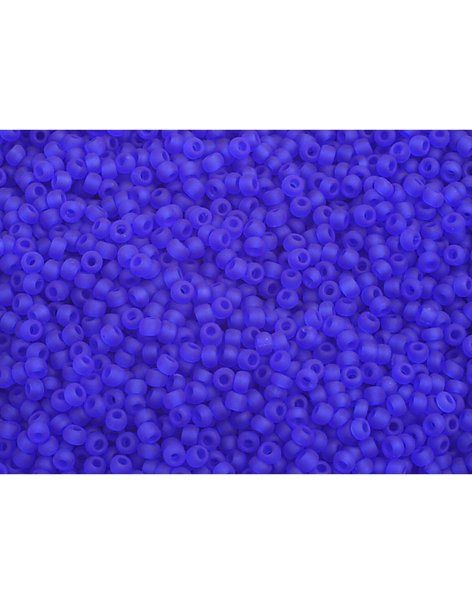 Czech 2324B 10  Seed  125g  Transparent Dark Blue Matte