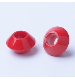 16x10mm Acrylic Flat Bicone  x50