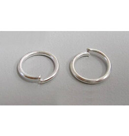 Jump Ring 10mm Silver  approx 20g  x100 NF