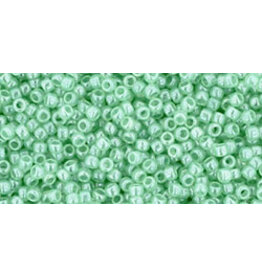 Toho 144 15 Round 5g Ceylon Celery Green