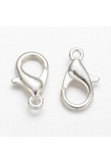 Lobster Clasp 12mm Silver  x50