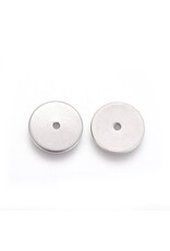 Disc Spacer Bead  Stainless Steel 6x.7mm   x50