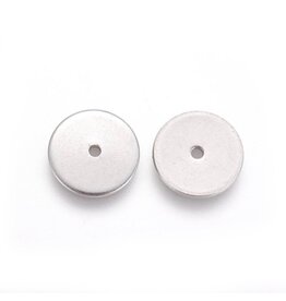 Disc Spacer Bead  Stainless Steel 6x.7mm   x50