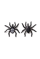 Spider Pendant 35mm Black and White x2