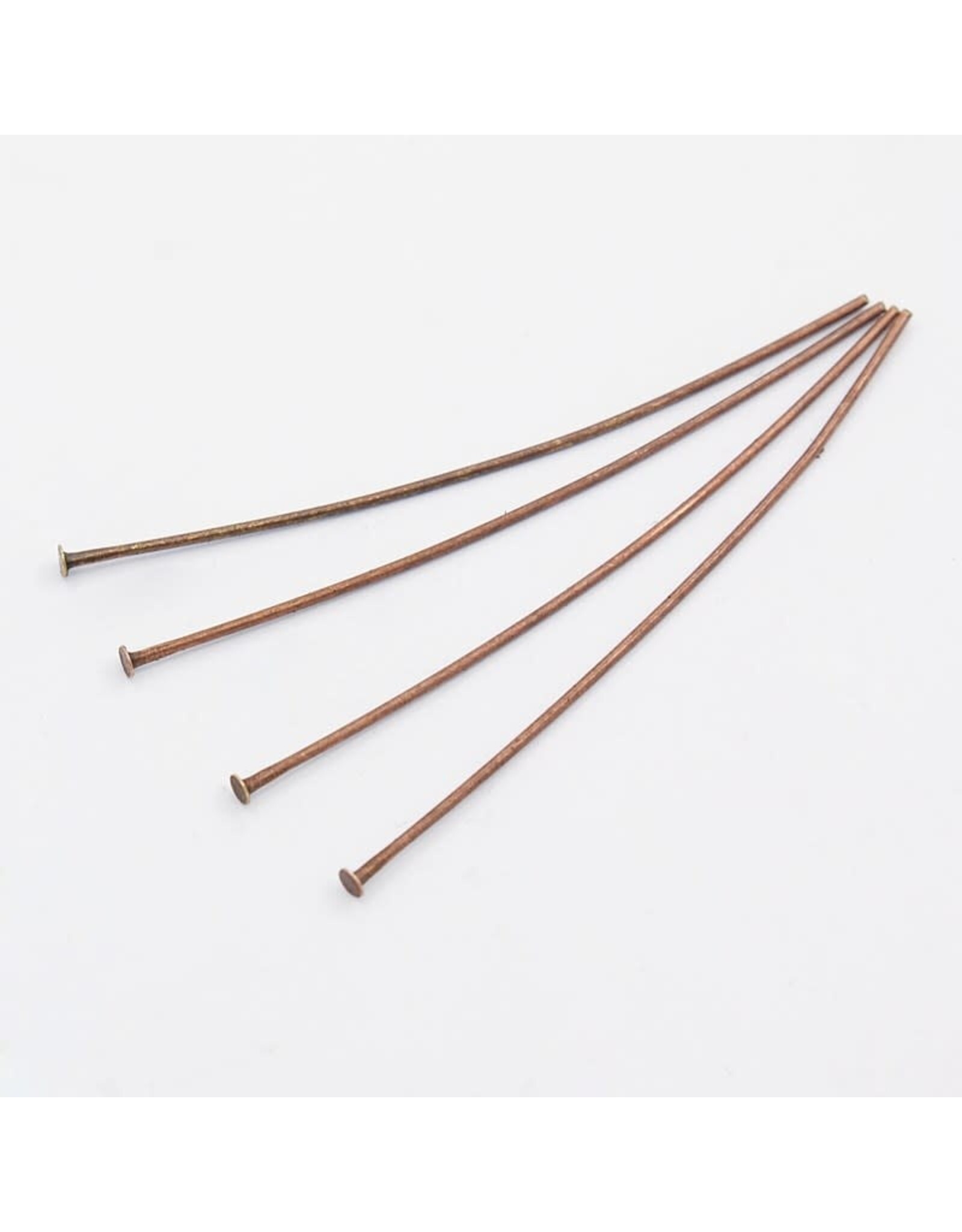 Headpins 2” 21g  Antique Copper   x100 NF