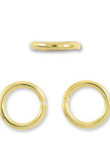 Jump Ring 10mm Gold approx  16g x50