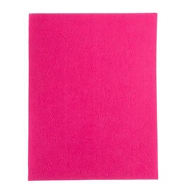 Felt Beading Foundation Pink 1.5mm thick 8.5x11”