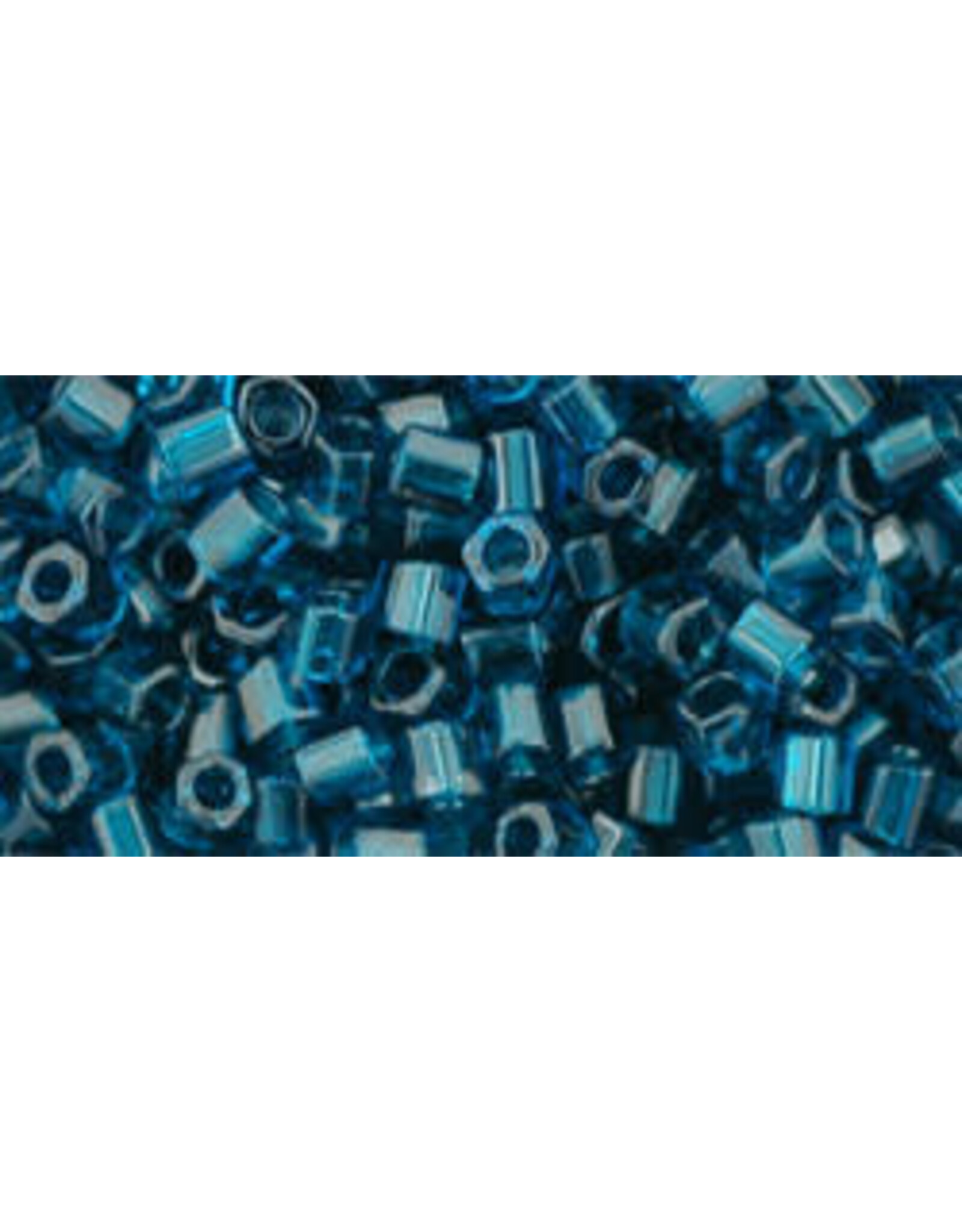 Toho 7bd 8  Hex 5g  Transparent  Teal