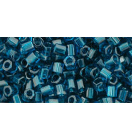 Toho 7bd 8  Hex 5g  Transparent  Teal