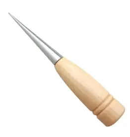 Tailors Awl 11.5x2.6cm Wooden Handle