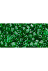 Toho 7b  8  Hex 5g  Transparent  Grass Green