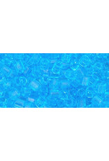 Toho 3  8  Hex 5g Transparent Aqua Blue