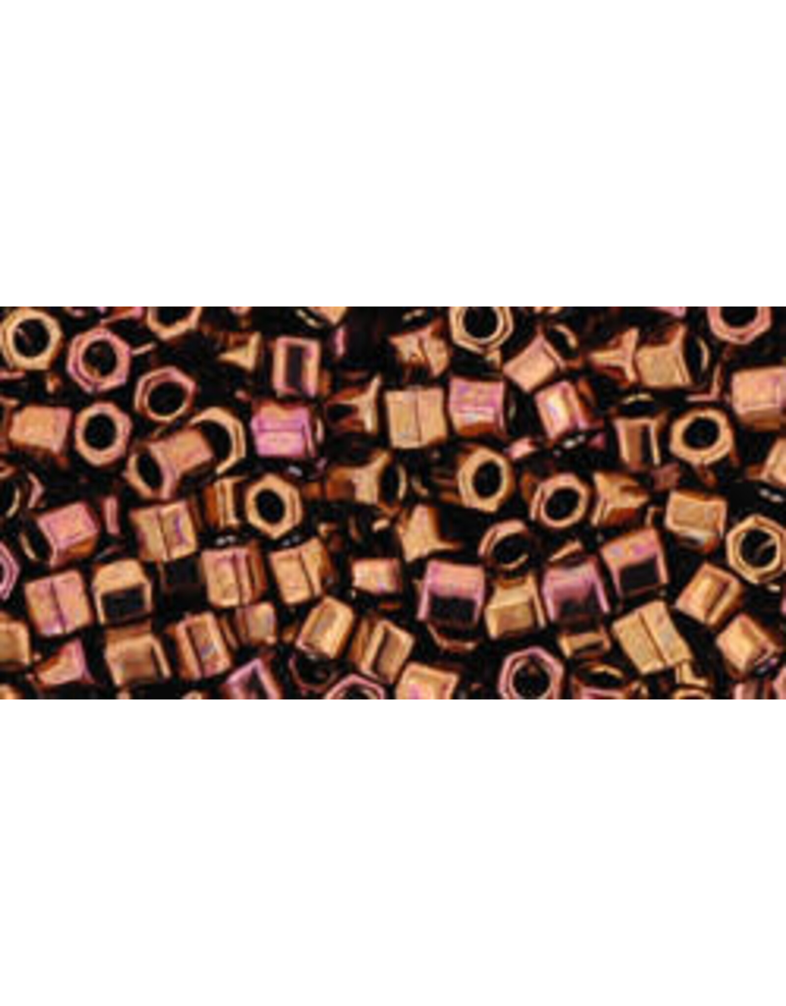 Toho 224 8  Hex 5g  Burnished Bronze Metallic
